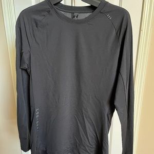 Mens Lululemon License To Train Fitted Long Sleeve Shirt